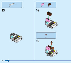LEGO 31131 instructions page 10 – build guide
