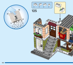 LEGO 31131 instructions page 102 – build guide