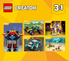 LEGO 31131 instructions page 140 – build guide