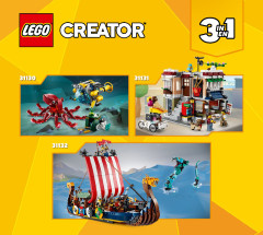 LEGO 31131 instructions page 141 – build guide