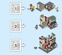 LEGO 31131 instructions page 5 – build guide
