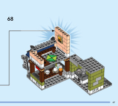 LEGO 31131 instructions page 67 – build guide