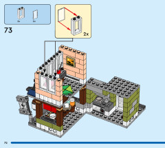 LEGO 31131 instructions page 72 – build guide