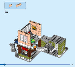 LEGO 31131 instructions page 73 – build guide