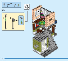 LEGO 31131 instructions page 74 – build guide