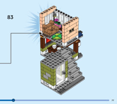 LEGO 31131 instructions page 77 – build guide