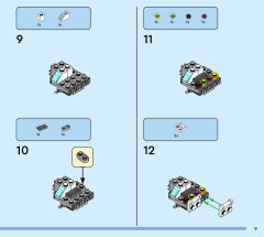LEGO 31131 instructions page 9 – build guide