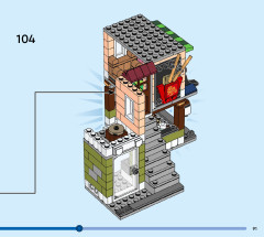 LEGO 31131 instructions page 91 – build guide
