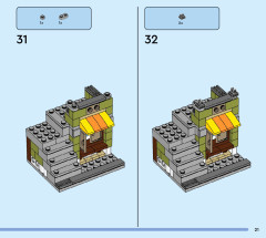 LEGO 31131 instructions page 21 – build guide