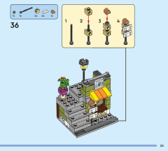 LEGO 31131 instructions page 25 – build guide