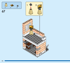 LEGO 31131 instructions page 44 – build guide