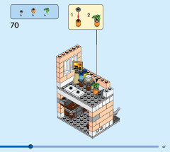LEGO 31131 instructions page 47 – build guide
