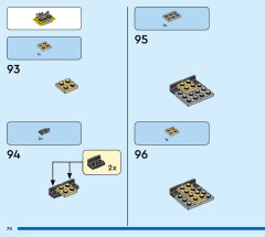 LEGO 31131 instructions page 70 – build guide