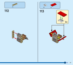 LEGO 31131 instructions page 77 – build guide
