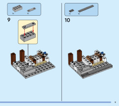LEGO 31131 instructions page 9 – build guide