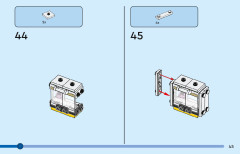 LEGO 31131 instructions page 45 – build guide