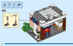 LEGO 31131 instructions page 76 – build guide