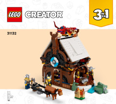 LEGO 31132 instructions page 1 – build guide