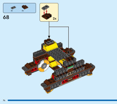 LEGO 31132 instructions page 74 – build guide