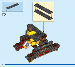 LEGO 31132 instructions page 76 – build guide