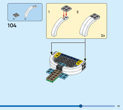 LEGO 31132 instructions page 99 – build guide