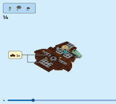 LEGO 31132 instructions page 14 – build guide