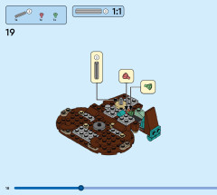 LEGO 31132 instructions page 18 – build guide