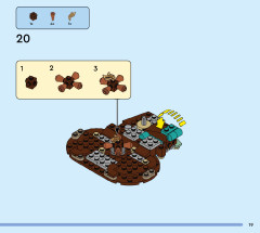 LEGO 31132 instructions page 19 – build guide