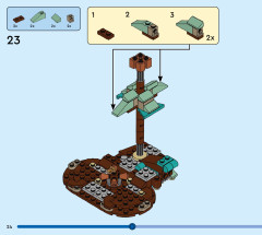LEGO 31132 instructions page 24 – build guide