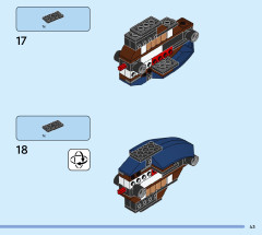 LEGO 31132 instructions page 43 – build guide