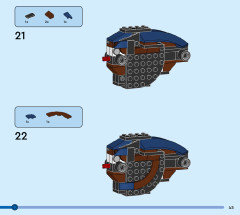 LEGO 31132 instructions page 45 – build guide
