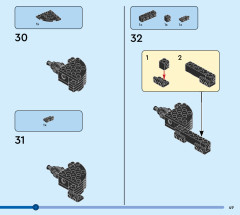 LEGO 31132 instructions page 49 – build guide