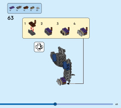 LEGO 31132 instructions page 63 – build guide