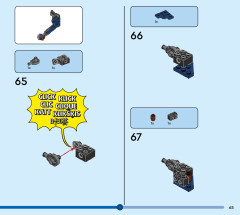 LEGO 31132 instructions page 65 – build guide
