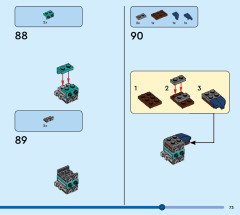 LEGO 31132 instructions page 73 – build guide