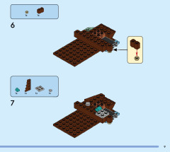 LEGO 31132 instructions page 9 – build guide