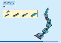 LEGO 31132 instructions page 151 – build guide