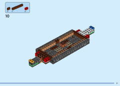 LEGO 31132 instructions page 21 – build guide