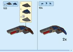 LEGO 31132 instructions page 61 – build guide