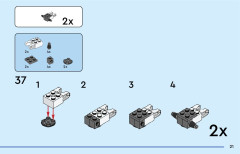 LEGO 31133 instructions page 21 – build guide