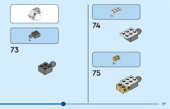 LEGO 31133 instructions page 47 – build guide