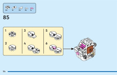 LEGO 31133 instructions page 54 – build guide