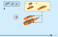 LEGO 31133 instructions page 65 – build guide