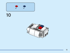 LEGO 31134 instructions page 11 – build guide