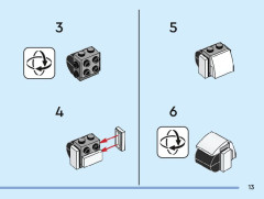 LEGO 31134 instructions page 13 – build guide