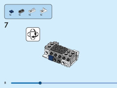 LEGO 31134 instructions page 8 – build guide