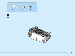 LEGO 31134 instructions page 9 – build guide