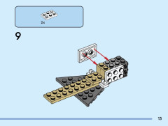 LEGO 31134 instructions page 13 – build guide