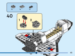 LEGO 31134 instructions page 45 – build guide