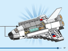 LEGO 31134 instructions page 57 – build guide